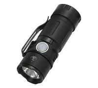 Grcfumo Scuba Diving Mini Flashlight, Bright Small Pocket Underwater Flashlight, Rechargeable Keychain Submersible Torch for Underwater Activities and Night Searching
