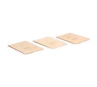 Grcfumo Solid map, Muspor 3pcs Guitar Neck Shims Portable Bass Neck Plate Tool Solid Maple Wood Guitar Neck Shim Protection 0.25 0.5 1 Degree Guitar Neck Plate Tool for Guitar Bass