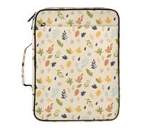 Grckit File Organizer Bag Autumn Botanical Theme Expanding Accordion File Folder with 7 Pockets, Water-Resistant Portable Document Organizer for Office School Home Travel, A4 Letter Size