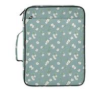 Grckit File Organizer Bag Botanical Design Expanding Accordion File Folder with 7 Pockets, Water-Resistant Portable Document Organizer for Office School Home Travel, A4 Letter Size