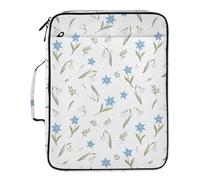 Grckit File Organizer Bag Spring Floral Theme Expanding Accordion File Folder with 7 Pockets, Water-Resistant Portable Document Organizer for Office School Home Travel, A4 Letter Size