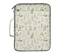 Grckit File Organizer Bag Spring Wild Plants Expanding Accordion File Folder with 7 Pockets, Water-Resistant Portable Document Organizer for Office School Home Travel, A4 Letter Size