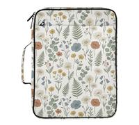 Grckit File Organizer Bag Spring Wildflower Expanding Accordion File Folder with 7 Pockets, Water-Resistant Portable Document Organizer for Office School Home Travel, A4 Letter Size