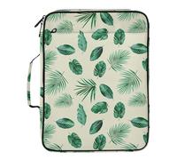 Grckit File Organizer Bag Tropical Botanical Pattern Expanding Accordion File Folder with 7 Pockets, Water-Resistant Portable Document Organizer for Office School Home Travel, A4 Letter Size