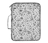 Grckit File Organizer Bag Wildflowers Plants Expanding Accordion File Folder with 7 Pockets, Water-Resistant Portable Document Organizer for Office School Home Travel, A4 Letter Size