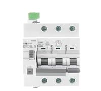 GRD9L R AC220V Din Rail Automatic Circuit Reclosers Mini Breaker GRD9L-R GYM9 3P MCB 6KA Intelligent MCB Safety 1Pcs(GYM9-3P-MCB-40A)