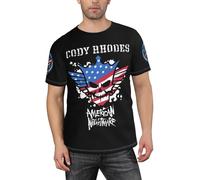 GRDBZZXGO Men's Rhodes Wrestler Stars Cody Printed Short-Sleeved Shirts Versatile Round-Neck Tops Comfortable and Trendy Shirts Multicolor XL