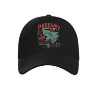 GRDBZZXGO Unisex Parkway Metalcore Band Drive Fashionable Sunshade Baseball Cap Printed Versatile Hat Comfortable and Sweat-Absorbent Baseball Cap Multicolor One Size