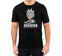 GRDPGC I'm Not Arguing I'm Explaining Why I'm Right T-Shirt Rick & MoThemed T Shirt Black