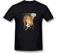 GRDPGC Melissa T-Shirts Etheridge Cotton Men's Short-Sleeved T-Shirt Black