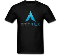 GRDPGC Men's Arch Linux Design T-Shirt Black