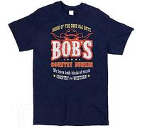 GRDPGC Men's Blues Brothers Inspired Bob's Country Bunker T-Shirt - Retro 80's Music Film New -