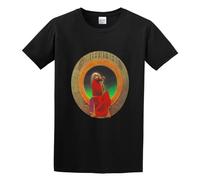 GRDPGC Men's Cotton Shirt Grateful Dead Album Blues for Allah 108B Soft and Light Black