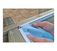 Gre Accessories Safran 2 Oval Wooden Pool Liner