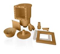 Gre Accessories Skimmer+spare Parts Brown