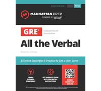 GRE All the Verbal (Manhattan Prep GRE Prep)