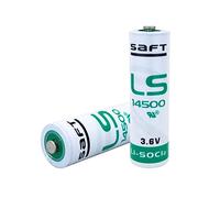GRE-Energy 2Pcs LS14500 LS 14500 3.6V Lithium AA Battery for SAFT LS14500 Water Electricity Meter PLC Facility Equipment Spare Generic Battery
