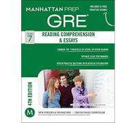 GRE Reading Comprehension & Essays (Manhattan Prep GRE Strategy Guides)