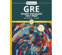 GRE Short Passages Test Prep: High-Frequency Words to Boost Your Score - 1,000 Words, Passages & Quizzes | 2026-2027 Edition, Volume 3 (The GRE Collection 2026-2027)