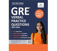 GRE Verbal Practice Questions: Includes 600+ Questions, 2 Timed Tests, High-Difficulty Sections, Detailed Answer Explanations Ultimate GRE Verbal Prep 2025-2026 (Test Prep Series)