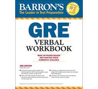 GRE Verbal Workbook – Barron's Test Prep