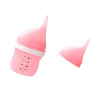 Greabuy 1 Silicone Kitten Nursing Bottle with Adjustable Anti-Choke Design & Ergonomic Grip for Newborn Cats Newborns Kitten Feeding Bottle Set