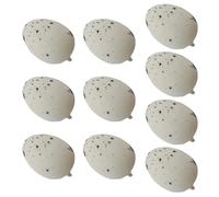 Greabuy 10PCS Realistic Artificial Quail Embryos Constructed of Spume King Tree Holiday Displays Window Arrangements and Decorative Art Designs Direct Current Neat Spume Copy Embryos Photography