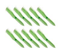 Greabuy 10Pcs Soft Lure Squid Skirts 8cm Artificial Baits Lures Saltwater Trolling Artificial Baits Fishing Accessories Big Octopuses Skirt Trolling