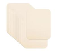 Greabuy 20Pieces Portable Pottery Tool 145x175mm Microfiber Clay Shaping Mat for Ceramic Detailing Crafting Project Microfiber Tool