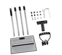 Greabuy 30CM Extended Handle Poultry Waste Shovel Resistant Metal Design for Chicken Housing Maintenance Long Handled Pet Waste Removal Tool