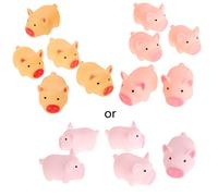 Greabuy 5 Pieces Toys Squeaky For Pet For Dog Interactive For Play Premium Silicone Safe & Squeaky Dog Balloon Toy