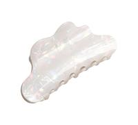 Greabuy Aesthetic Hair Claw Clip Shimmering Hair Shaping Jaw Clip Ponytail Holder Spring Clamp for Female Various