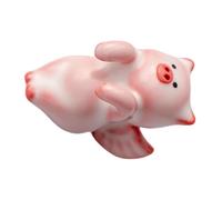 Greabuy Artistic Pigs Shape Teas Accessory High Temperatures Fired Ceramic Decorative Decoration for Teas Parties Ceramic Teapet Home Decoration