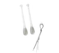 Greabuy Bright Lucent Acrylic Ice Pendant Vacation Ornament Artistic Featherweight Decoration for Christmas Tree Home Adornment Stable Vacation Hanging Adornment