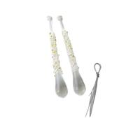 Greabuy Bright Lucent Acrylic Ice Pendant Vacation Ornament Artistic Featherweight Decoration for Christmas Tree Home Adornment Stable Vacation Hanging Adornment