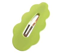 Greabuy Casual Barrettes Hair Clip Clouds Sweet Colorful Flat Clip Hairpin Colorful Simple Hair Clip