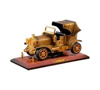 Greabuy Classical Railway Train Antique Car Model Musical Box Hand Wind Up Mechanism Melodies Ornament Home Decors Gift Antique Car Music Box