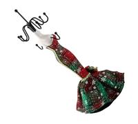 Greabuy Decorative Shoe Form Resin Jewelry Organizers Featuring Multiple Partition Storage Space for Accessories Display Elegant Mermaids Designs Jewelry Rack