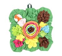 Greabuy Dog Sniff Mat Reduces Boredom & Anxieties Slow Eating & Smell Training Dog Brains Stimulating Toy Small Dogs Bed Foldable Slow Feeding Mat
