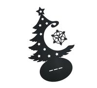 Greabuy Easy Assembly Metal Christmas Ornament Rust Resistant Iron Structure for Holiday Iron Christmas Figurine Table