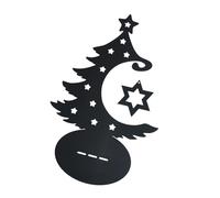 Greabuy Easy Assembly Metal Christmas Ornament Rust Resistant Iron Structure for Holiday Iron Christmas Figurine Table