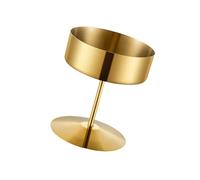 Greabuy Elegant Stainless Steel Puddings Cups Footed Bowl for Dessert Ice Cream and Cake Perfect for Home Parties and Cafes High Foot Cup