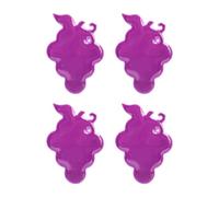 Greabuy Fruit Shape Reflective Reflector PVC Cycling Warning Reflective Pendant for Accessories Night Visibility PVC