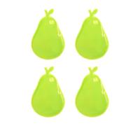 Greabuy Fruit Shape Reflective Reflector PVC Cycling Warning Reflective Pendant for Accessories Night Visibility PVC