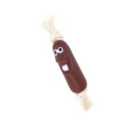 Greabuy Interactively Plush Dog Toy for Teething Puppies Indoor Use Lovely Shape Stable Fabric Playtimes Entertainment Durability Dog Chew Toy