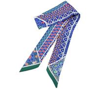 Greabuy Ladies Scarves for Women Ladies Girls Retro Sweet Satin Hairband Handbag Handle Ribbon Scarf Bandeaus New Shawls and Wraps for Women Scarf Gifts