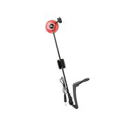 Greabuy LED Illuminated Fishing Bites Indicators Swingers Arm for Carp Rods, Fishing Visual Bites Alert Arm with Hard Rod Clip Swing Signals Receiver LED Swingers Indicators