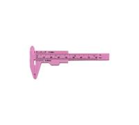 Greabuy Lightweight Strong Verniers Calipers Double Royal Metric Scale Pocket Sized Verniers Gauges for Learning