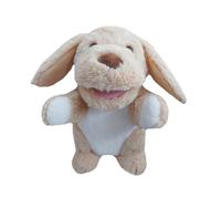Greabuy Lovely Plush Hand Puppet with Movable Mouth Interactive Animal Stuffed Animals Toy for Pretend Play Storytelling Kids Gift Animal Hand Puppet for Preschoolers