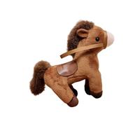 Greabuy Lovely Plush Horse Keyring Charm Pendant for Backpack Luggage Phone Decorative Item Hanging Ornament for Kids School Bag Horse Keychain Accessory Hanging Ornament Charm for Backpack Toy